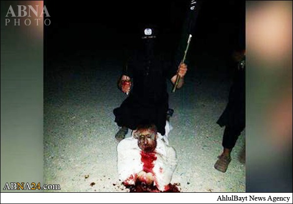 ذبح مرد افغان به دست داعش +عکس