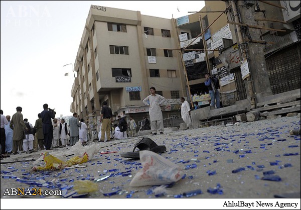 وقوع انفجار در بازار شلوغ کویته +تصاویر