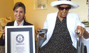 مسن‌ترین زن جهان 116ساله شد+عکس