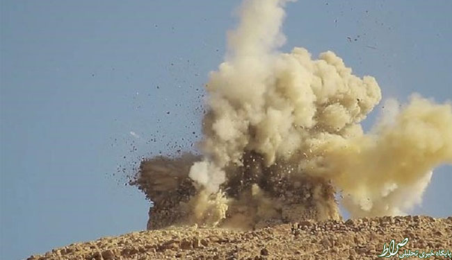 داعش دو بارگاه مذهبی را منفجر کرد+تصاویر