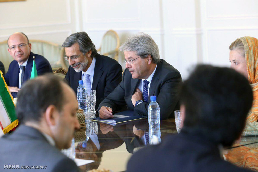 تصاویر/ دیدار وزرای امورخارجه ایران و ایتالیا