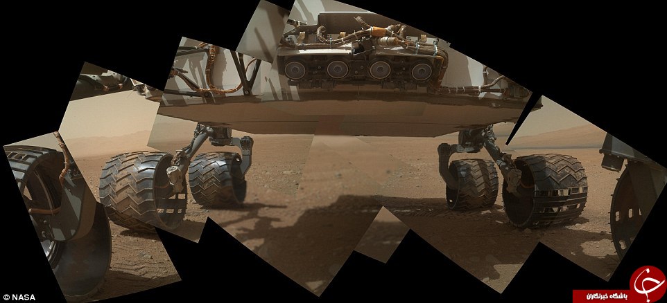 کاوشگر مریخی سلفی می گیرد+تصاویر