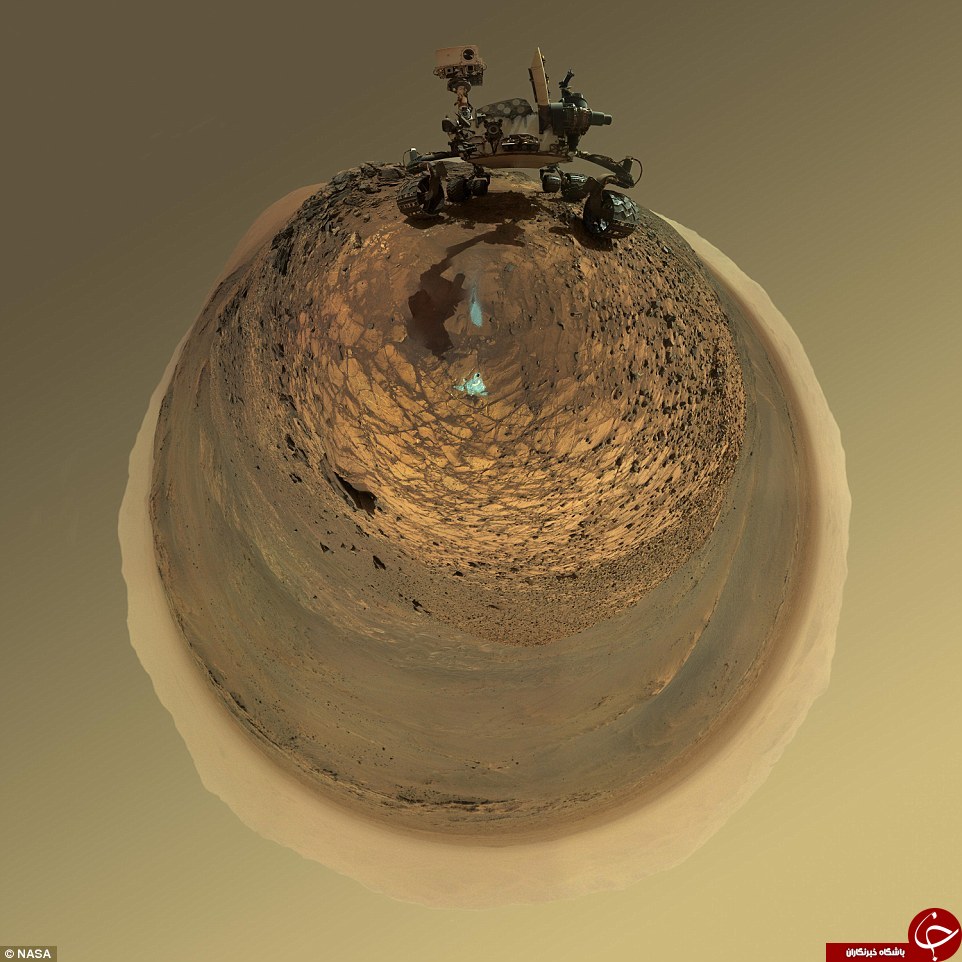کاوشگر مریخی سلفی می گیرد+تصاویر