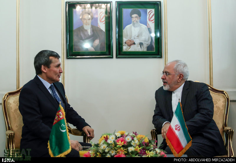 دیدار وزیر خارجه ترکمنستان با دکتر ظریف