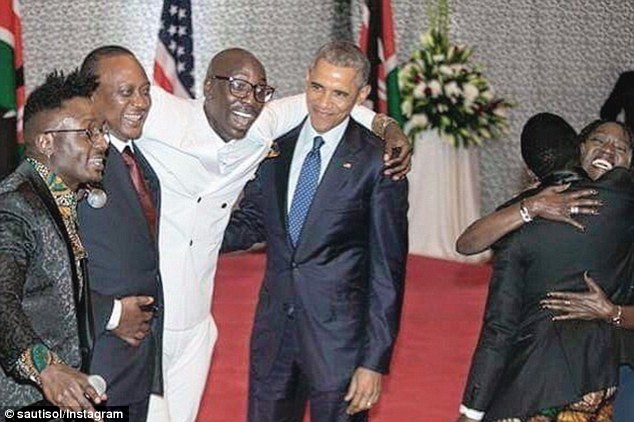 رقاصی اوباما این بار در کنیا +تصاویر