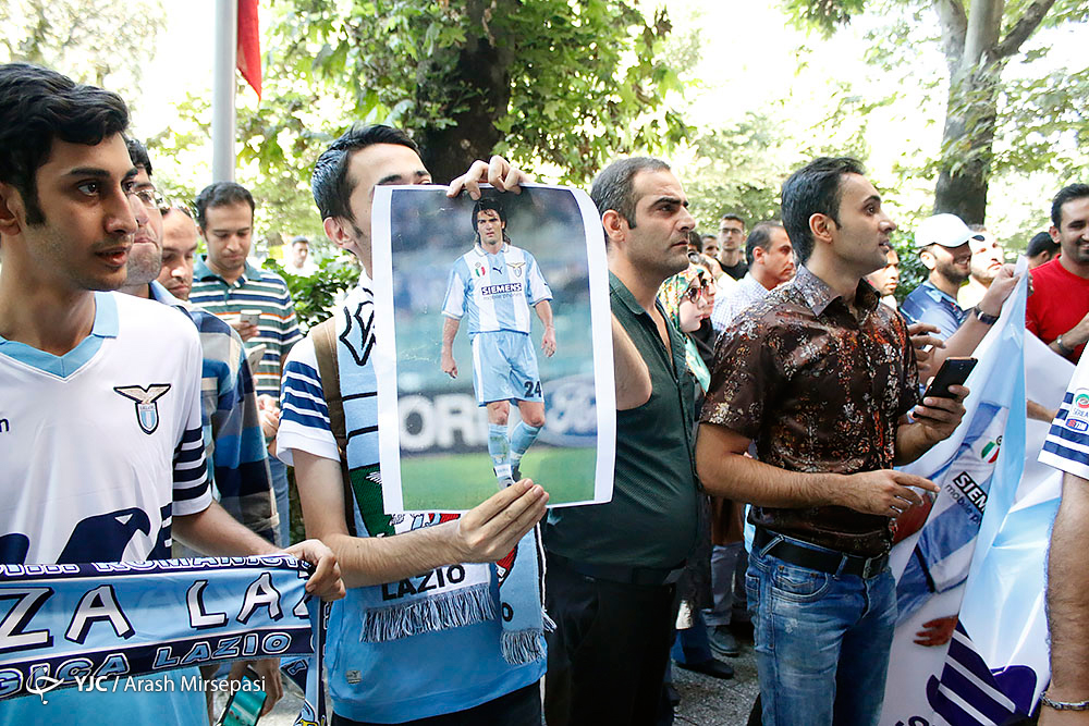تصاویر/ تجمع هواداران لاتزیو در تهران