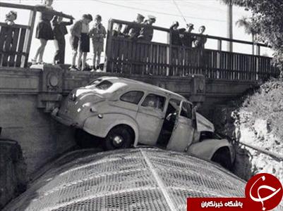 عکس/ اولین تصادف در ایران سال 1307