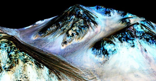 ناسا وجود آب در مریخ را تایید کرد +عکس
