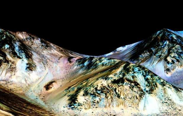 تشریح جزئیات کشف آب در مریخ