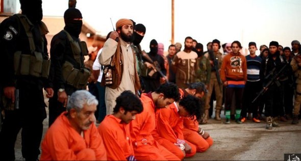 داعش 5 نفر را در الانبار اعدام کرد+عکس