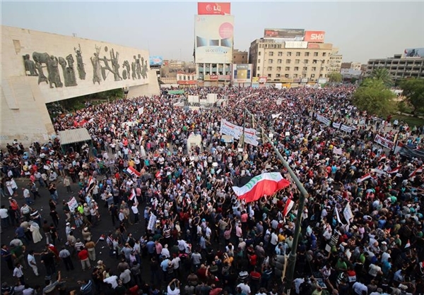تظاهرات علیه اردوغان در بغداد +عکس