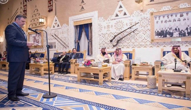 عکس‌جنجالی نخست‌وزیرخائن در عربستان