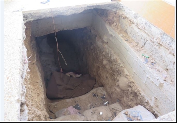 تونل‌های مخفی داعش در سنجار +تصاویر