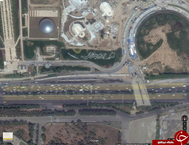 تصویر ماهواره ای جالب از تهران +عکس