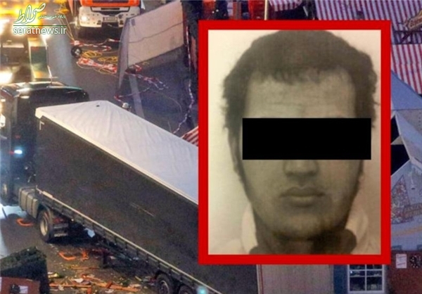 مظنون تونسی حمله دوشنبه شب در برلین +عکس