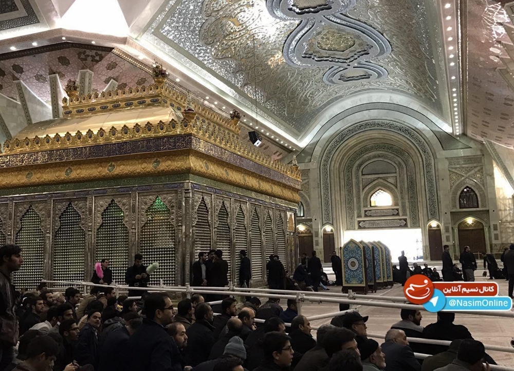 آماده شدن حرم امام راحل برای مراسم تدفین +تصاویر
