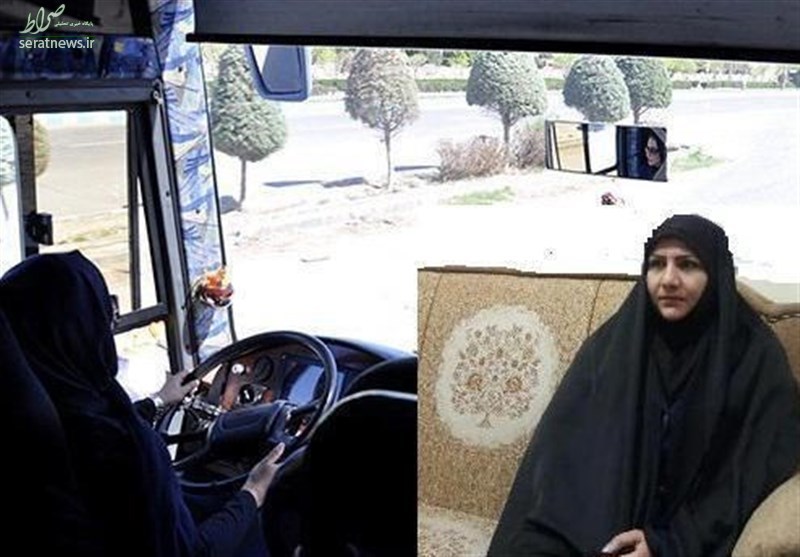 گفت‌و‌گوی خواندنی با نخستین راننده زن اتوبوس در غرب کشور