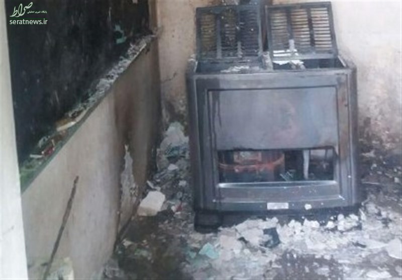 جزئیات آتش‌سوزی یک مدرسه در استان لرستان+ تصاویر