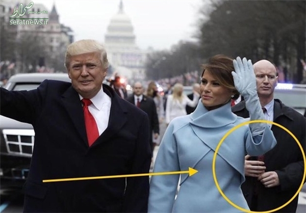 آیا دست محافظ ترامپ مصنوعی بود؟ +عکس
