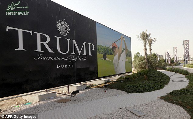 افتتاح باشگاه گلف ترامپ در دبی با حضور پسرانش+تصاویر