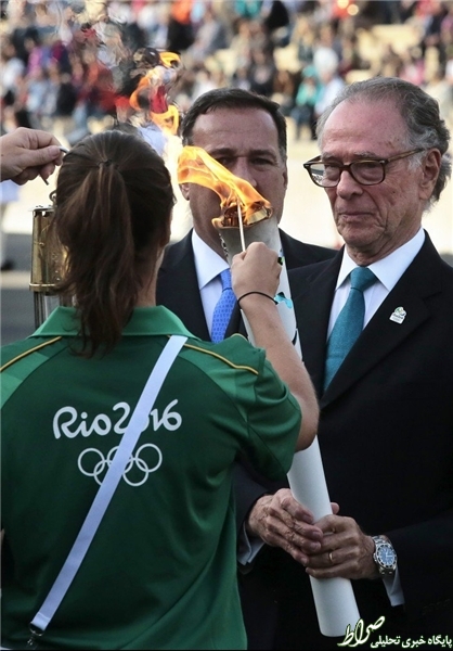 مشعل المپیک به برزیل رسید +عکس