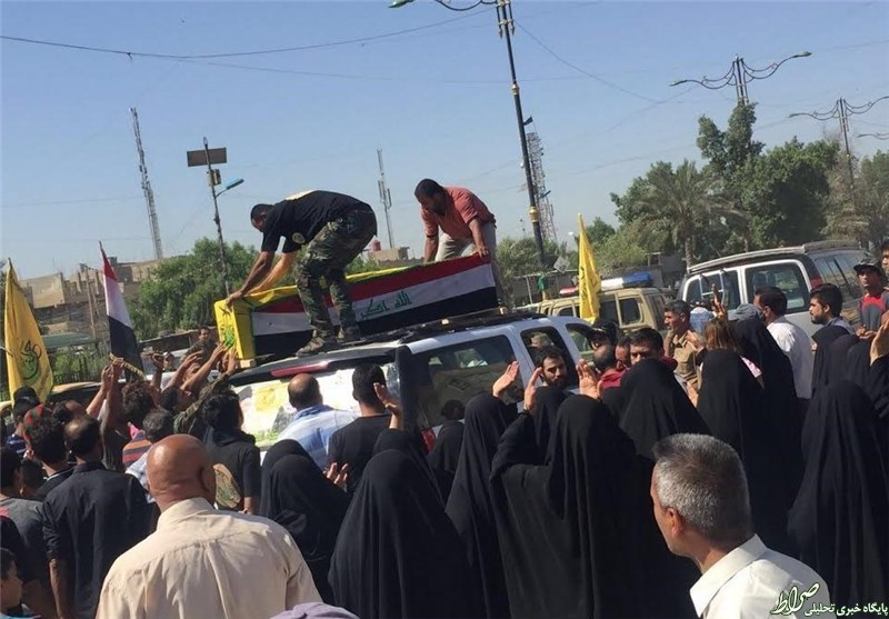 شهادت خبرنگار عراقی در فلوجه +تصاویر