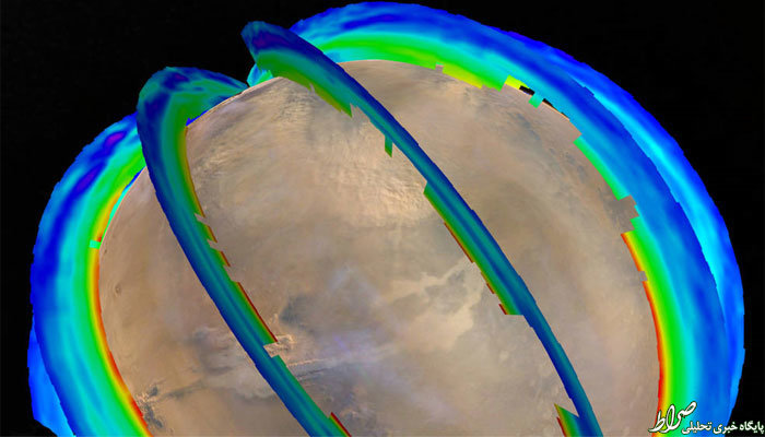 طوفان عظیم گردوغبار بر روی مریخ+عکس