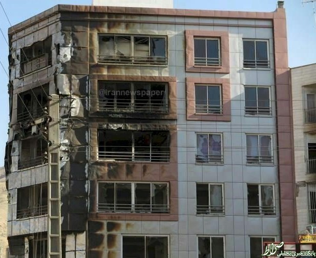 یک انفجار و خسارت به 5 ساختمان +تصاویر