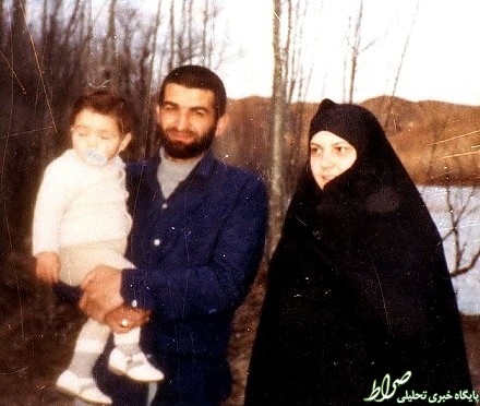 عکس/شهید بابایی و همسرش در جوانی