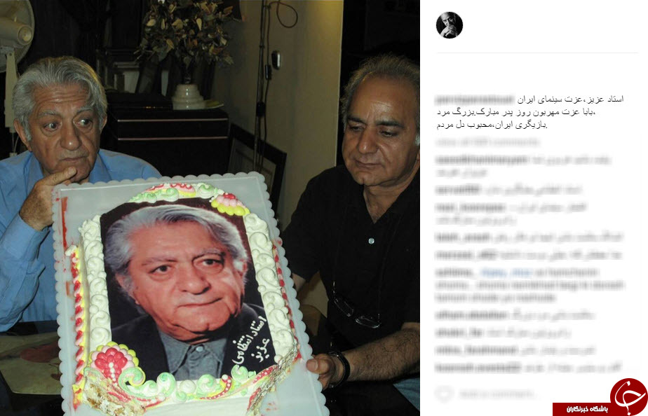 کدام هنرمندان تولد عزت الله انتظامی را تبریک گفتند؟ +تصاویر