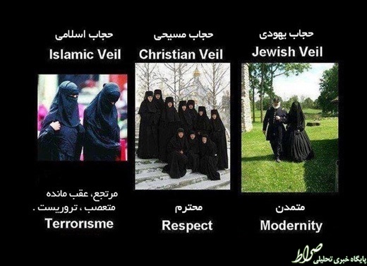 انواع حجاب و پوشش در ادیان +تصاویر