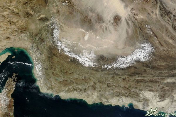 تصاویر ماهواره ای ناسا از دشت لوت