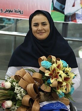 زهرا نعمتی به ایران بازگشت +عکس