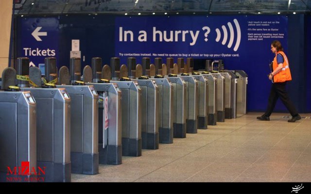 ایستگاه مترو لندن تخلیه شد +عکس