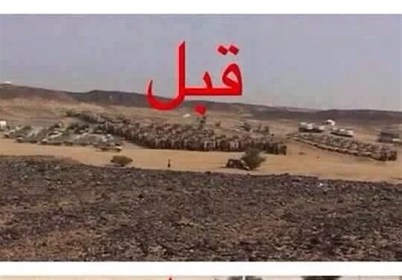 انهدام خودروهای زرهی سعودی در نجران+عکس