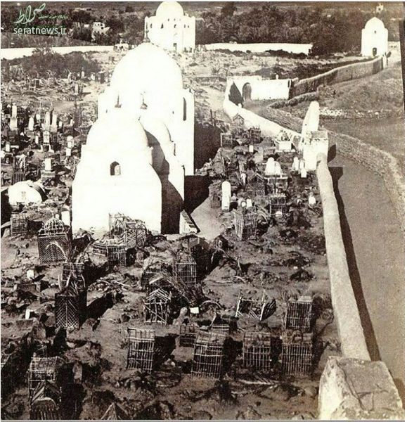 عکس/قبرستان بقیع قبل از تخریب