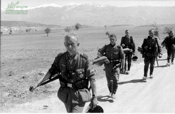 عکس/سربازان آلمان در یونان