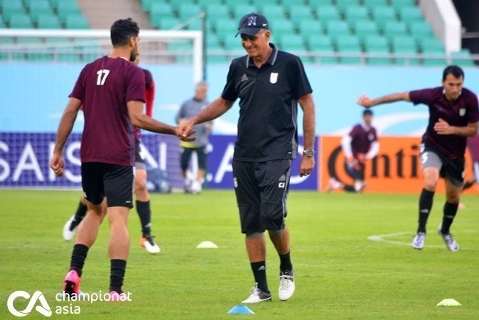 آخرین تمرین تیم ملی فوتبال در تاشکند+تصاویر