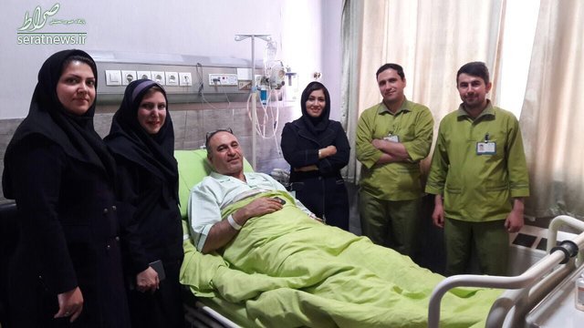 حمید فرخ‌نژاد در بیمارستان +عکس