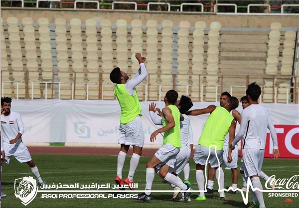 آخرین تمرین عراق در ورزشگاه دستگردی+تصاویر