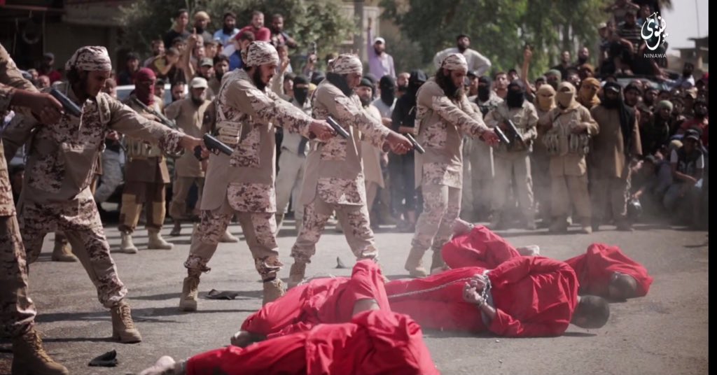 داعش چند موصلی را اعدام کرد+تصاویر