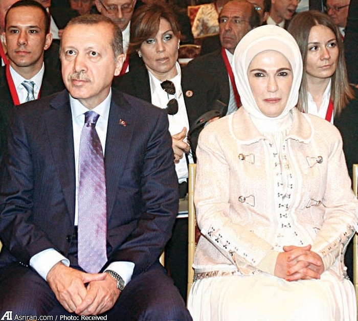 گریم نقش‌های اردوغان و همسرش +عکس