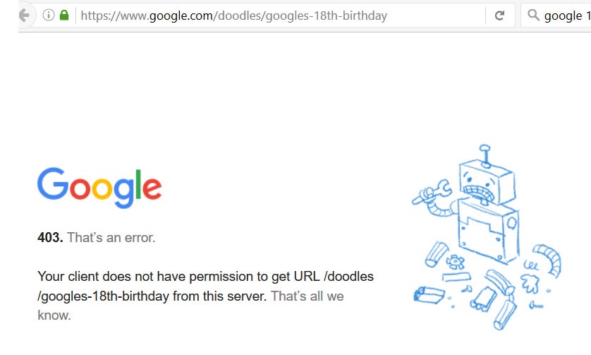 گوگل در سالگرد تولدش برای ایرانی‌ها +عکس