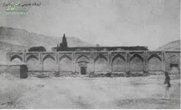 قدیمی ترین عکس از آرامگاه سعدی