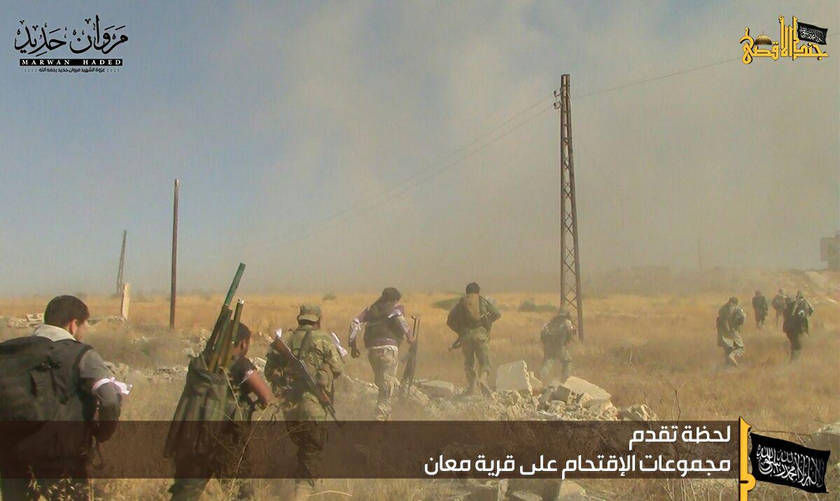 حمله تروریستی به مواضع ارتش سوریه+تصاویر