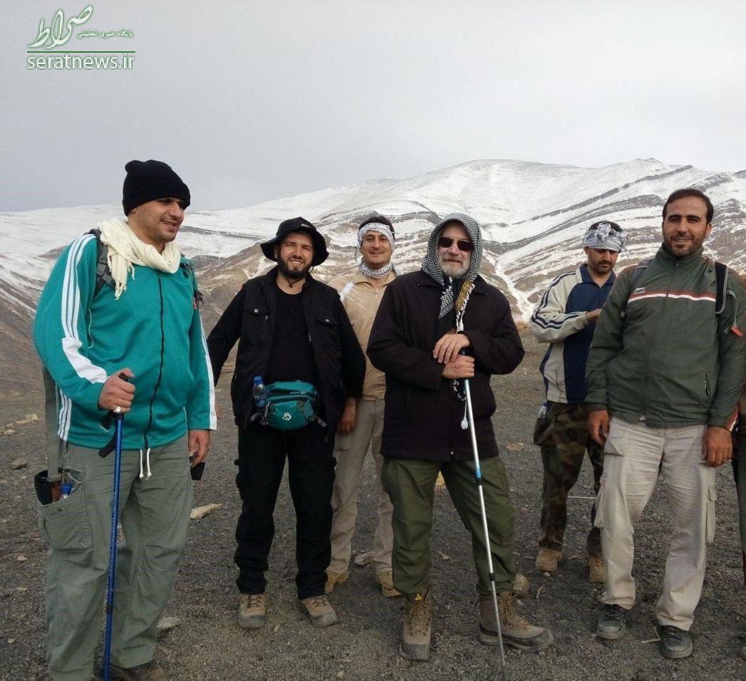 عکس/ کوه‌پیمایی لاریجانی
