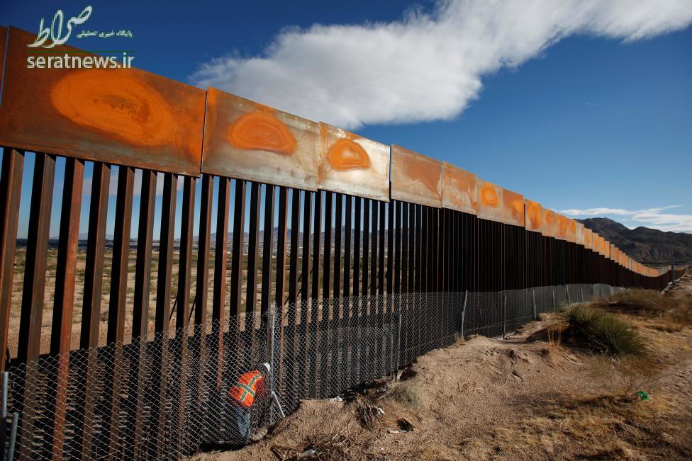 عکس/کنترل دیوار مرزی آمریکا و مکزیک