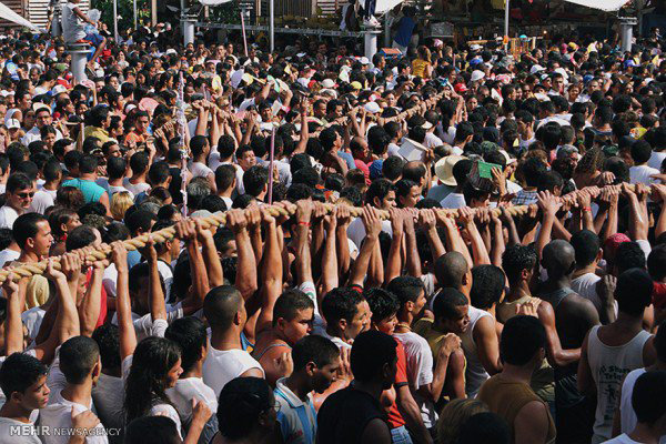بزرگ‌ترین مراسم مذهبی برزیل+تصاویر