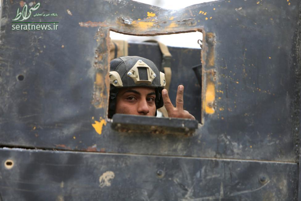 عکس/سرباز نیروهای عملیات ویژه عراق