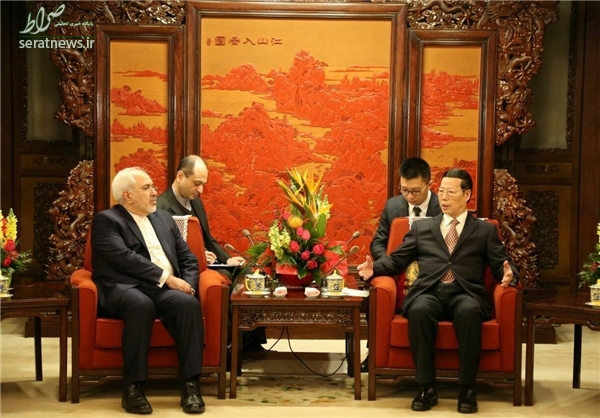 دیدار ظریف بامعاون نخست‌وزیر چین+عکس
